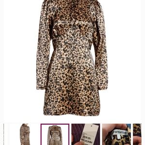 NWT Reformation size 0 silk mini dress